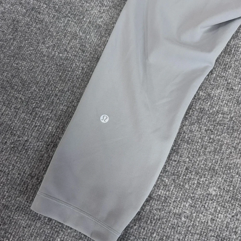 Lululemon Leggings Women 12 Rhino Gray Wunder Train High Rise Crop 23